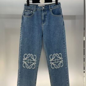 Anagram Wide-Leg-Jeans