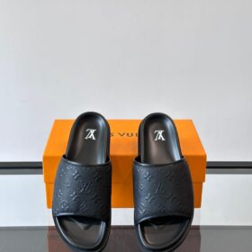 Miami Pantolette Schwarz