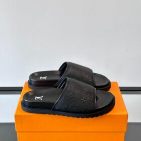 Miami Pantolette Schwarz