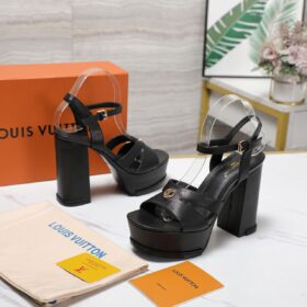 Maya Heeled Platform Sandale 7.5cm