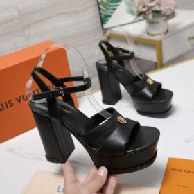 Maya Heeled Platform Sandale 7.5cm