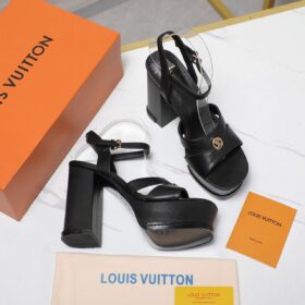 Maya Heeled Platform Sandale 7.5cm