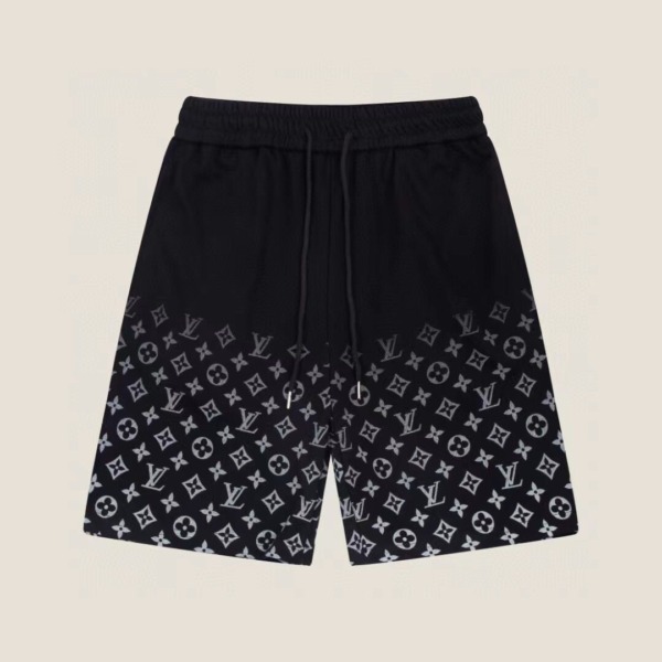 Monogram Gradient Shorts Schwarz
