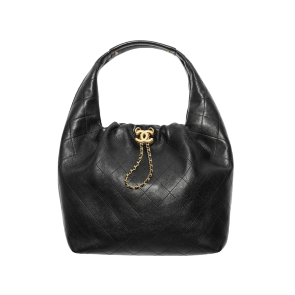 Hobo Schwarz/Gold 45 cm