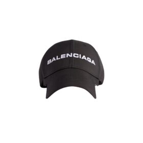 Logo-Cap in Schwarz