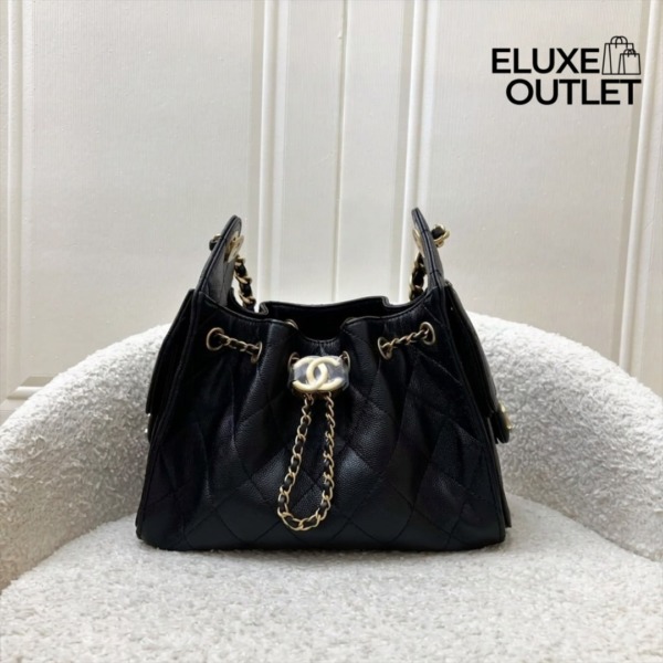 25 Mini Schwarz / Gold 21 cm