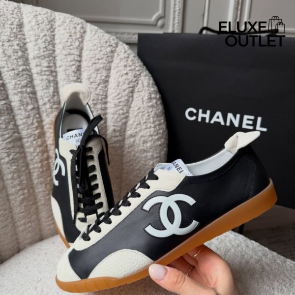 Trainers Wildleder Schwarz/Weiß