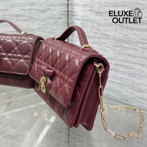 Mini-Tasche Rouge Hermitage 21 cm