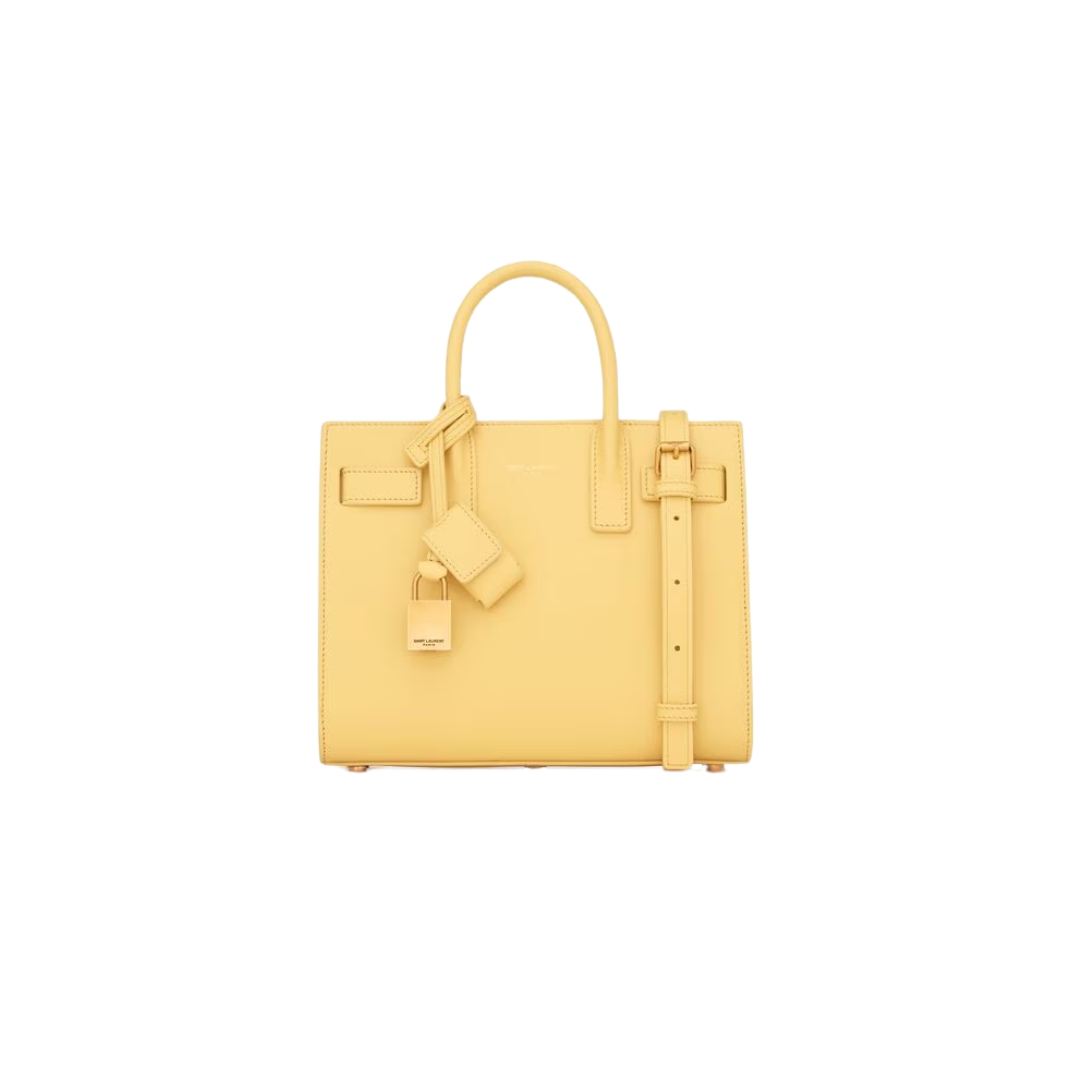 SAC DE JOUR Weiche Zitrone  22 cm