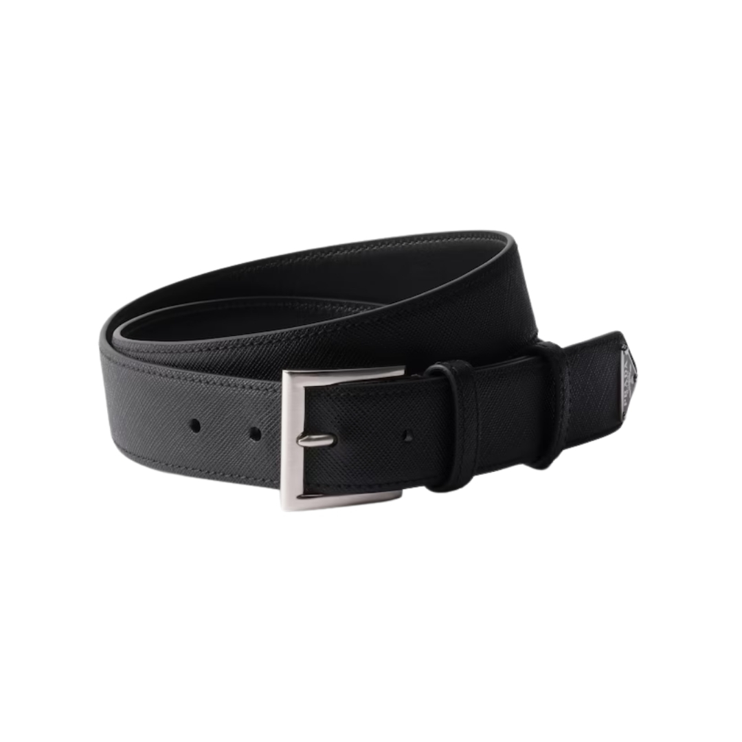 Saffiano Schwarz 3.3 cm