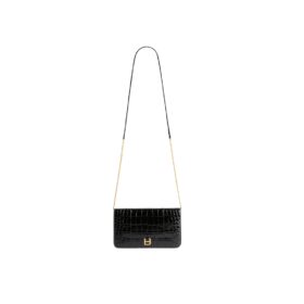 Schwarze Handytasche 20 cm