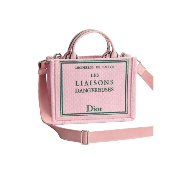 Mini Book Tote Rosa 36 cm