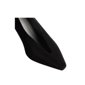 Schwarze Duchesse-Pumps für Damen
