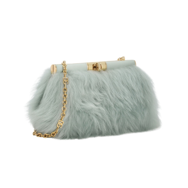 Marlene Shearling Grün 12 cm