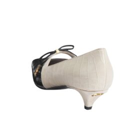 Muse Pump Schwarz & creme