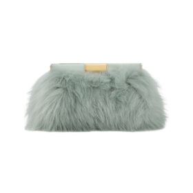 Marlene Shearling Grün 12 cm