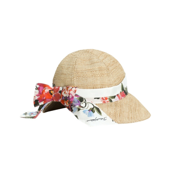Raffia Mit Band Beige