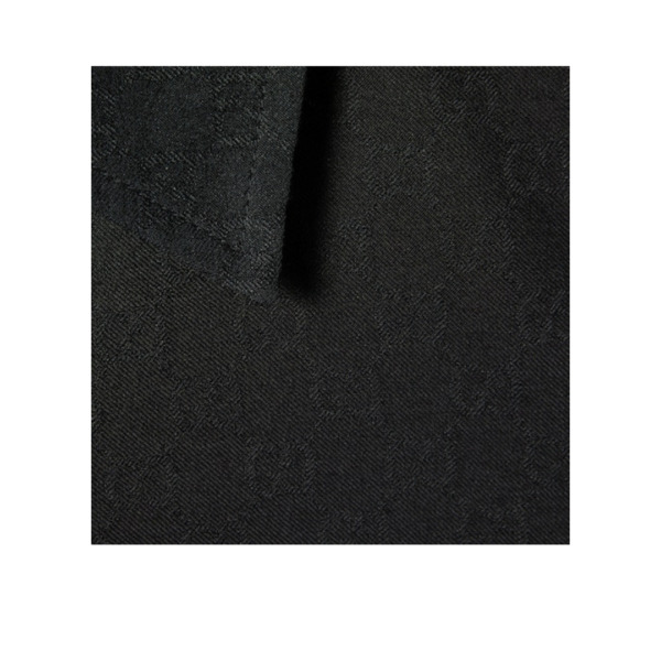 GG-Wollmantel Schwarz