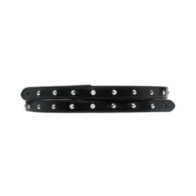 Genietet Schwarz 4 cm
