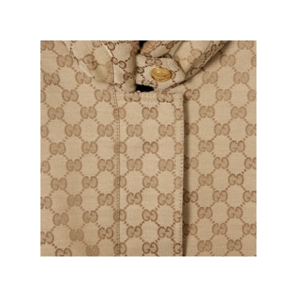 GG-Baumwoll-Canvas-Jacke mit Reißverschluss