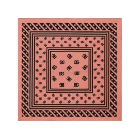 Foulard Aus Twill Rosa