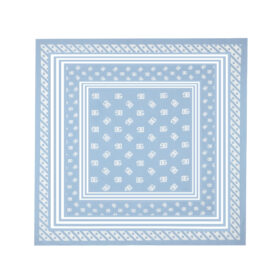 Seiden-Twill Hellblau