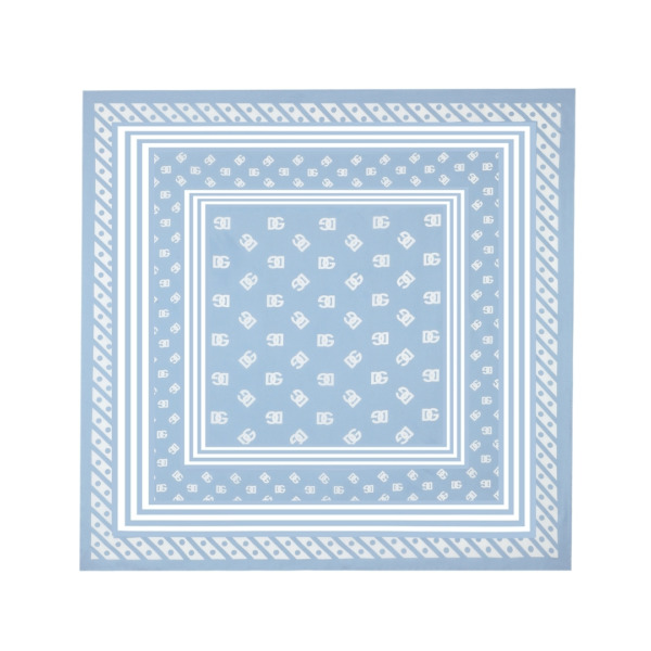 Seiden-Twill Hellblau