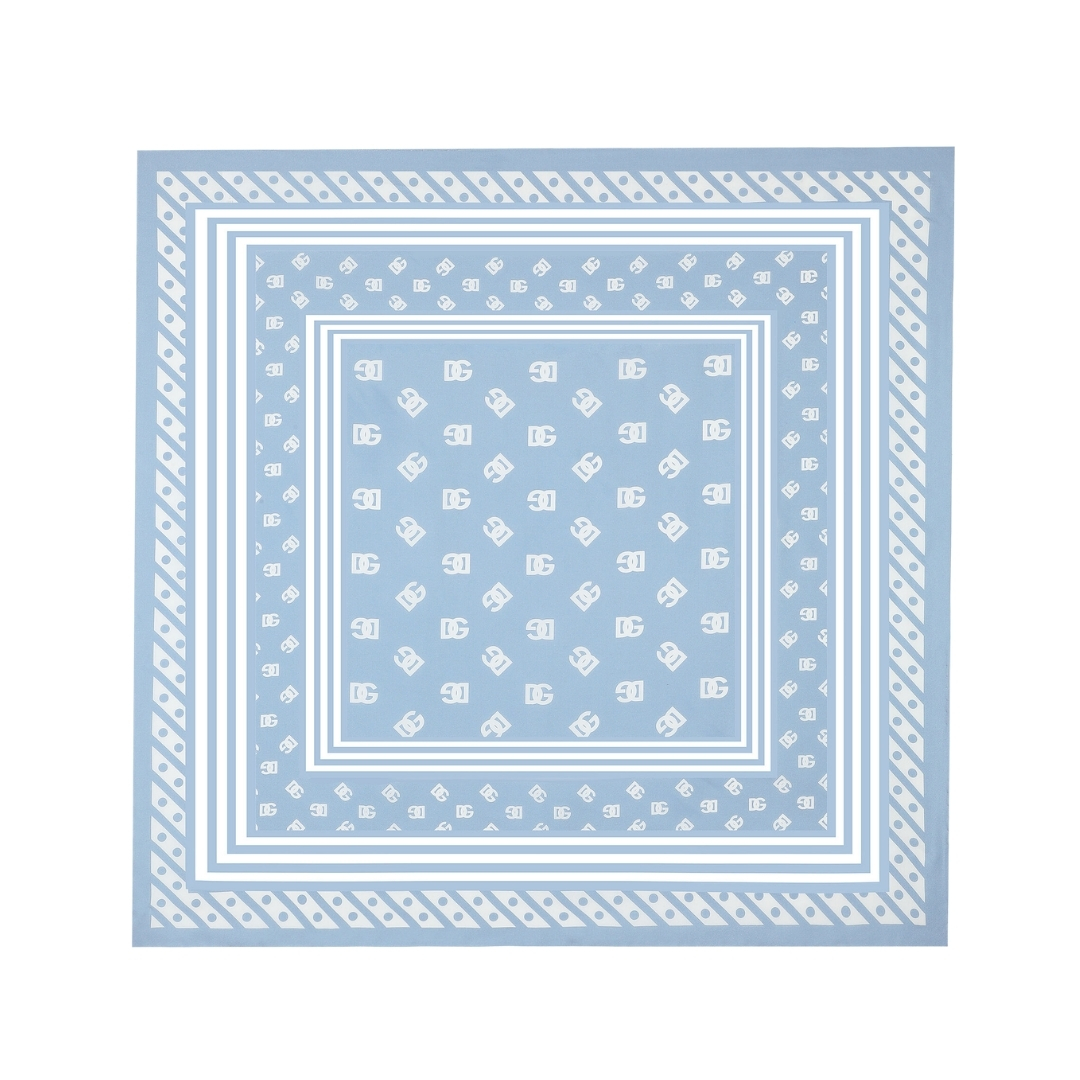 Seiden-Twill Hellblau