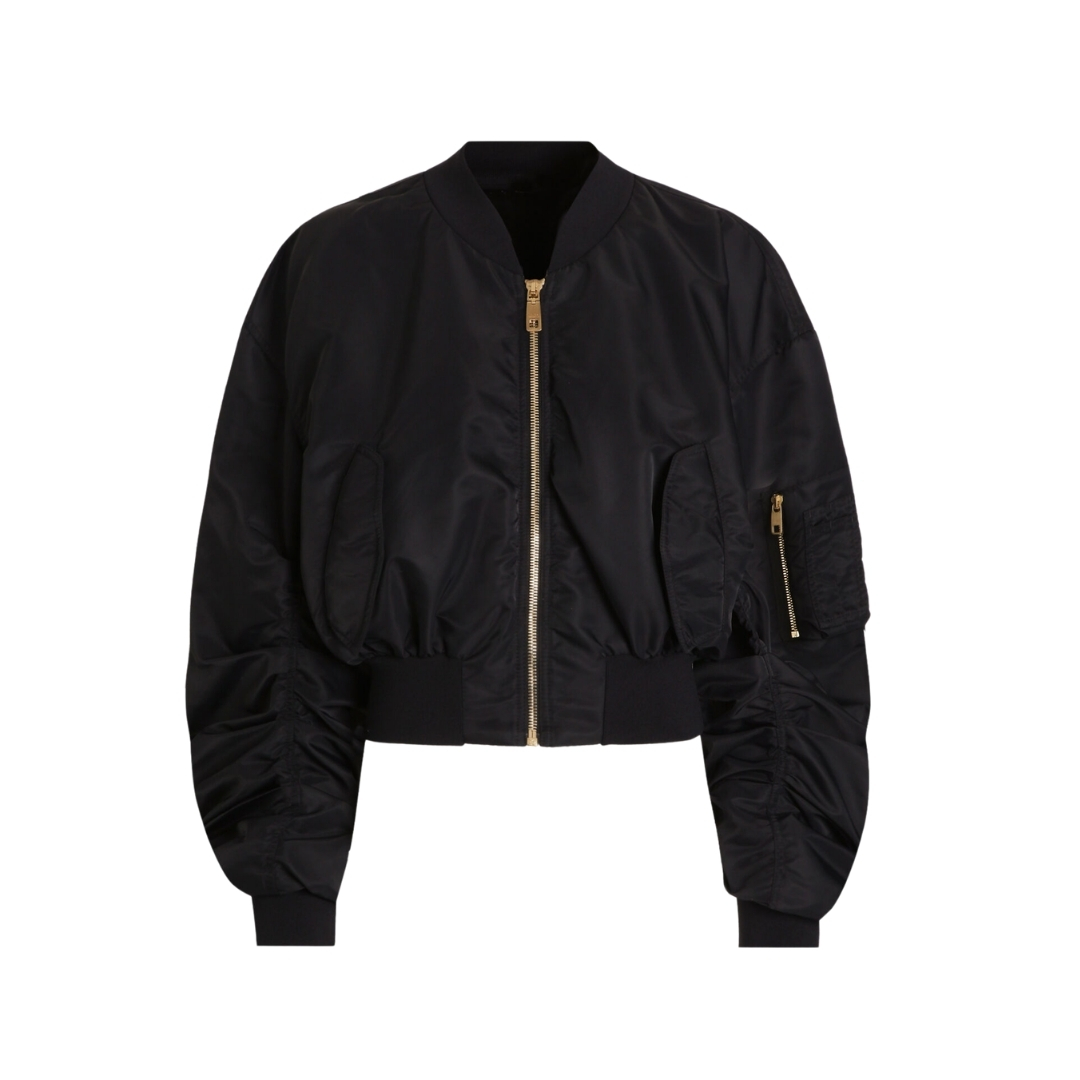 Nylon-Gabardine Schwarz