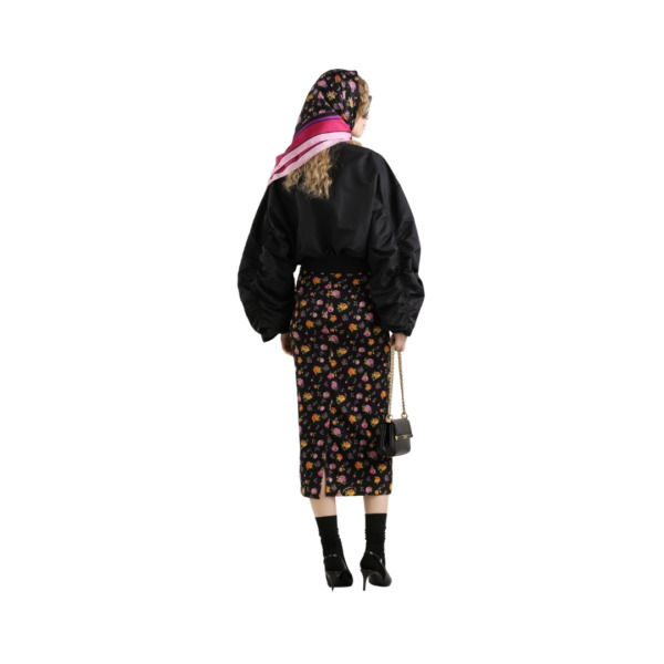 Nylon-Gabardine Schwarz