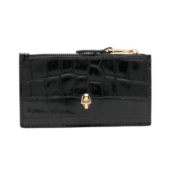 Skull Flat Schwarz 13 cm