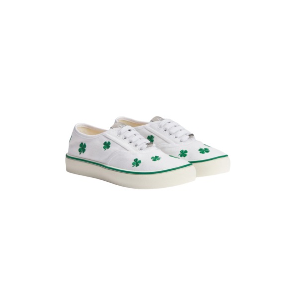 Dior Saltwind Sneaker Weißer Baumwollstoff