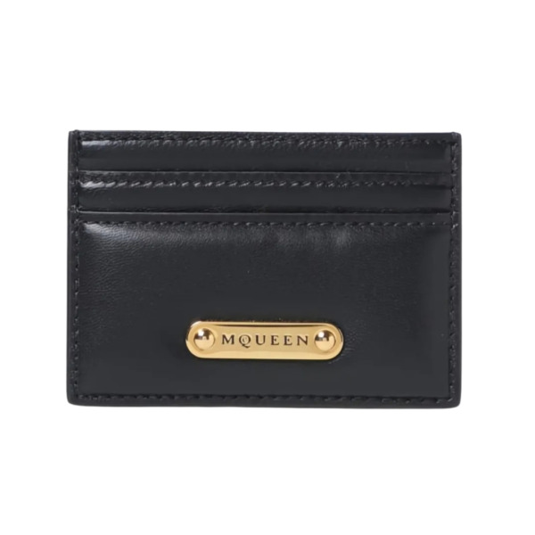 Plaketten-Kartenhalter Schwarz 10 cm