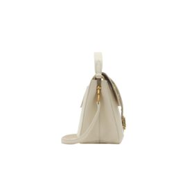 Kleine Fahrertasche Seifenbeige 26 cm