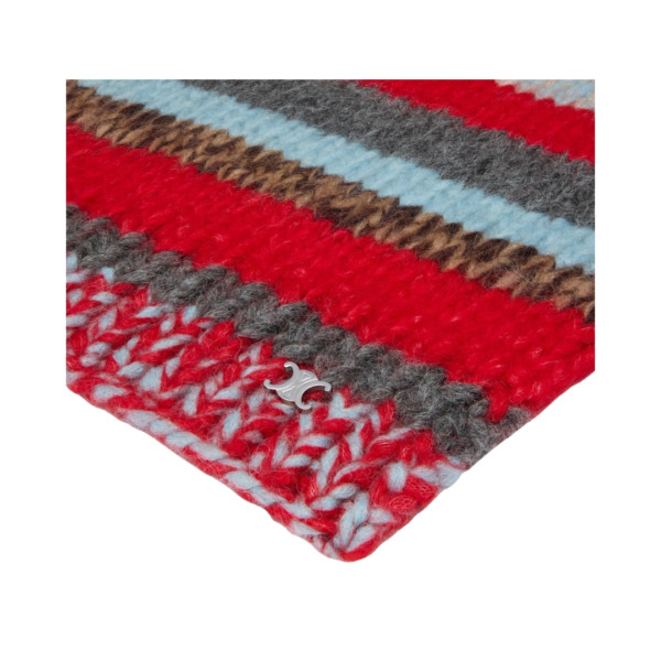 Mouline Alpaka Rot/Grau