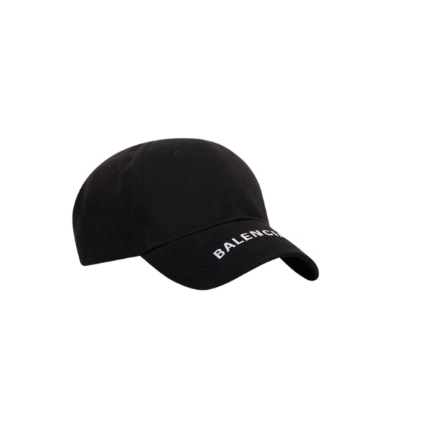 Schwarze Visierkappe
