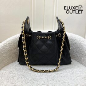 25 Mini Schwarz / Gold 21 cm