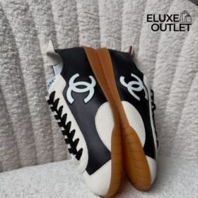 Trainers Wildleder Schwarz/Weiß