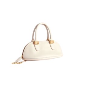 Mini-Bowlingtasche Creme 30 cm