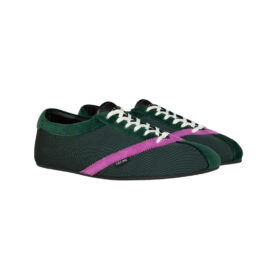 Flache Sneakers Grün