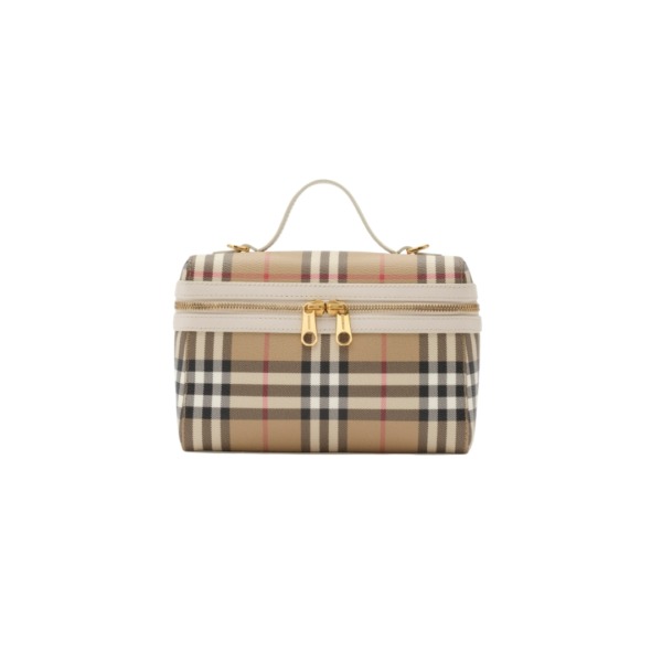 Schminktasche Seifenbeige 19.5 cm