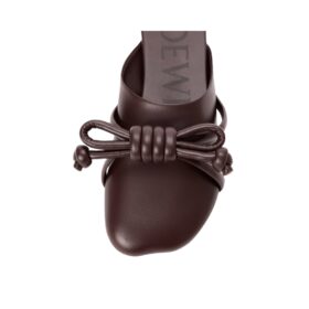 Flamenco Knot Mule aus Lammleder