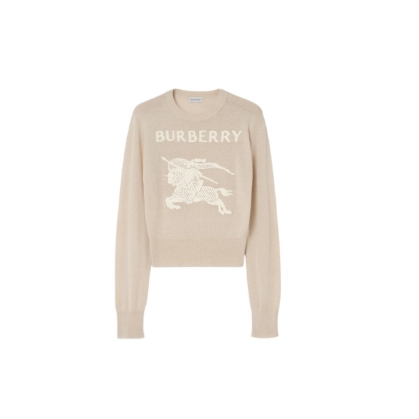 EKD Baumwoll-Wollpullover Staffelei beige