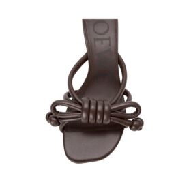 Flamenco Knot Sandale aus Lammleder