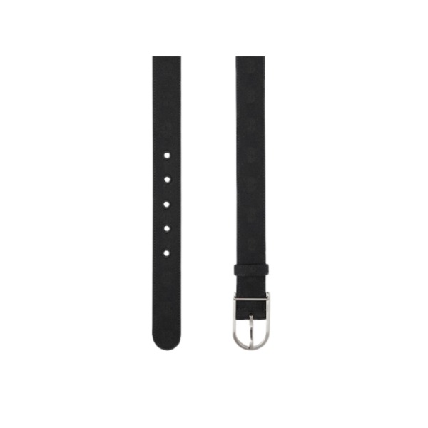 Gürtel mit abgerundeter Schnalle 2 cm