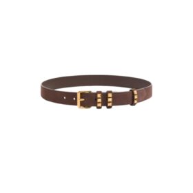 VLogo Signature-Gürtel aus glänzendem Kalbsleder 1.5 cm