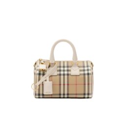 Mini Check Bowlingtasche 18.5 cm