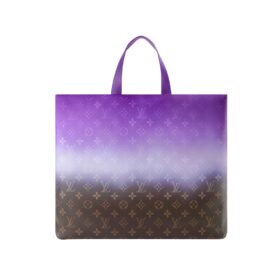 Shopper Lila/Braun 40 cm