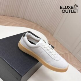 Sneakers Wildleder Weiß/Schwarz