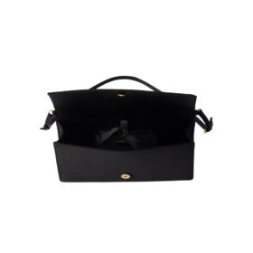 Mini Schulter Schwarz 22 cm